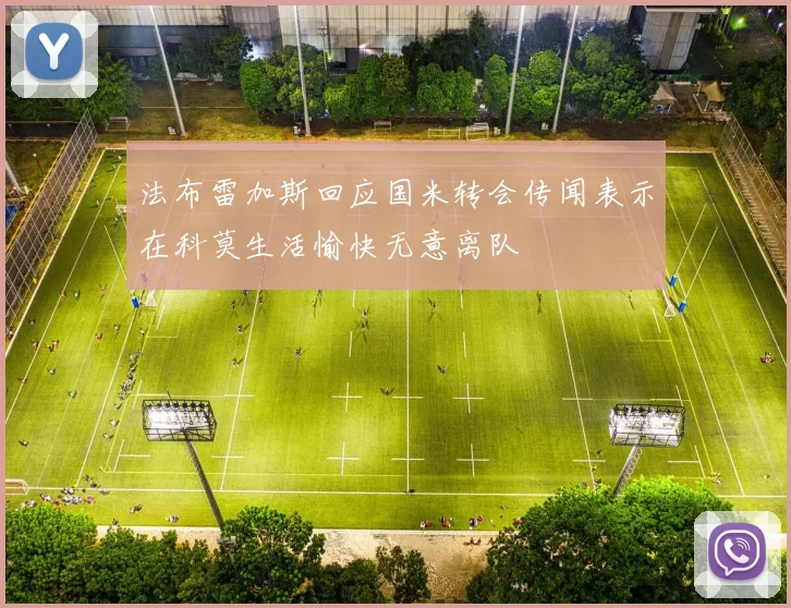 法布雷加斯回应国米转会传闻表示在科莫生活愉快无意离队
