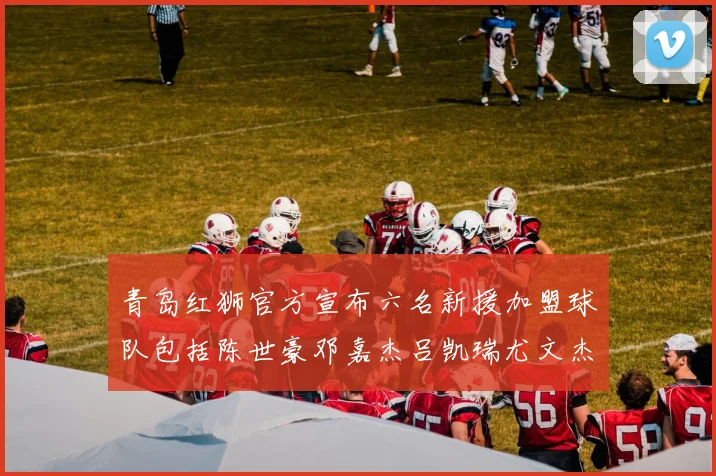 青岛红狮官方宣布六名新援加盟球队包括陈世豪邓嘉杰吕凯瑞尤文杰等球员